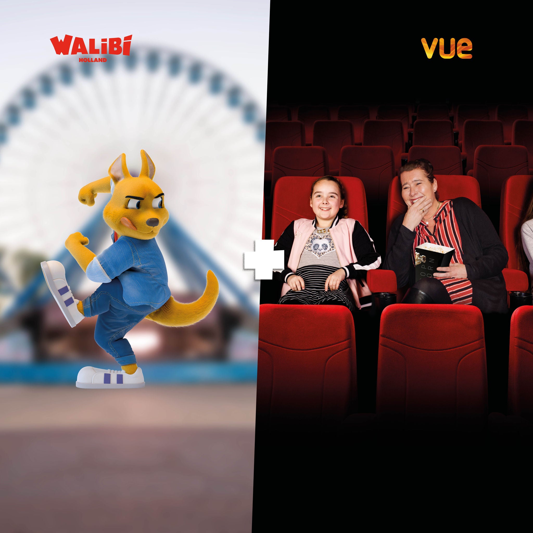 Gratis naar de Bioscoop met de Walibi-VUE deal.