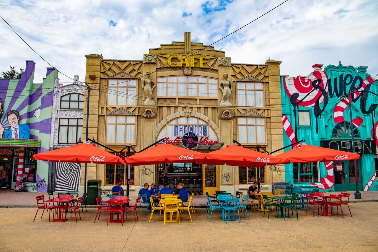 American Café: Kaffee und Sport - Walibi Holland