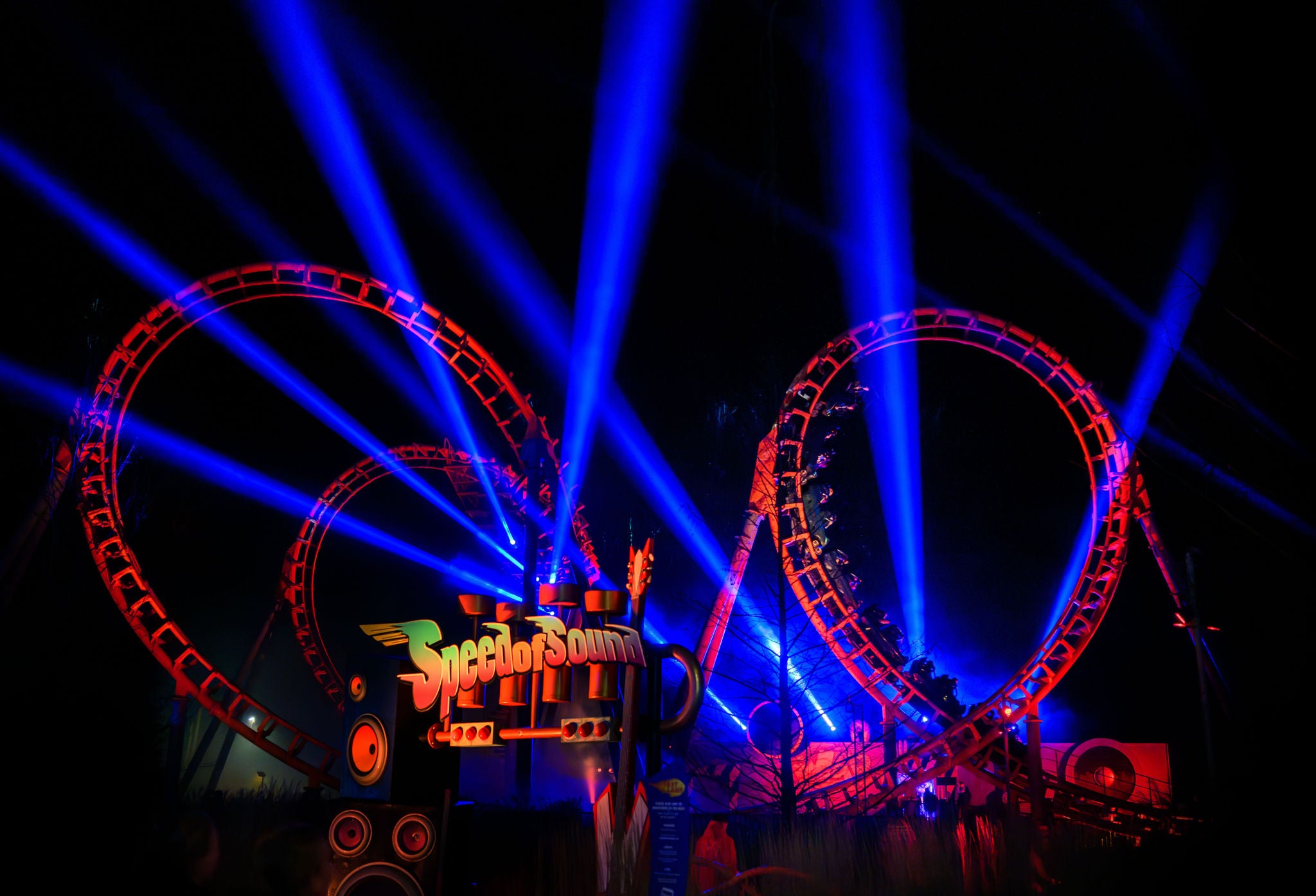 Experience a musical ride on Speed of Sound during Bright Nights.