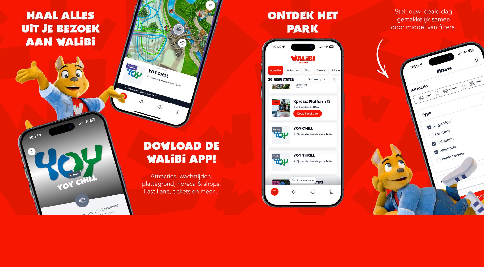 Download de Walibi App