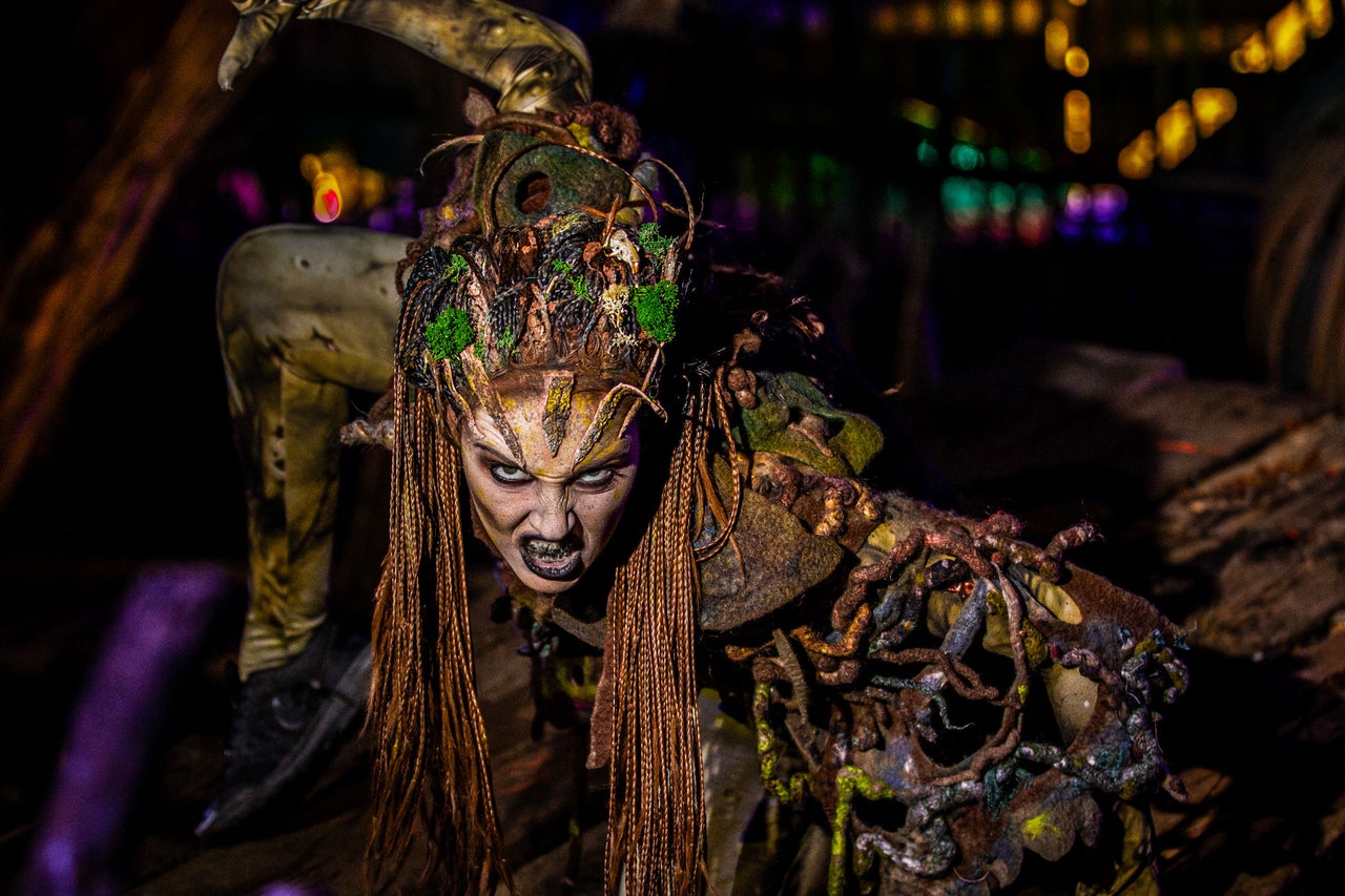 Entdecken Sie die Angst in Tangled Twigs - Scare Zone - Halloween Fright Nights 